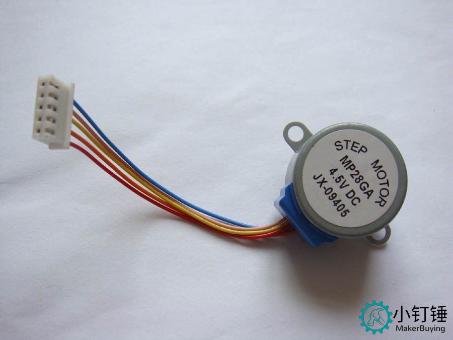 如何用arduino 电位器、面包板驱动步进电机试验和代码