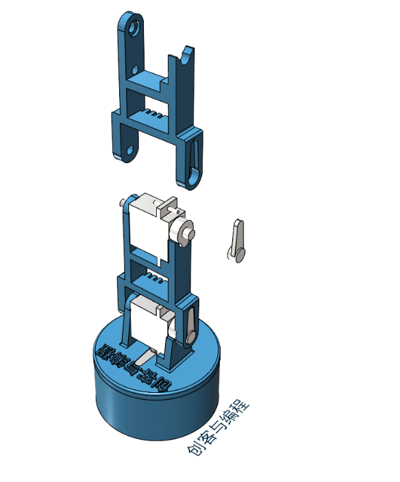 SNAM7600 3d打印六自由度白色机械臂安装教程 v0.6